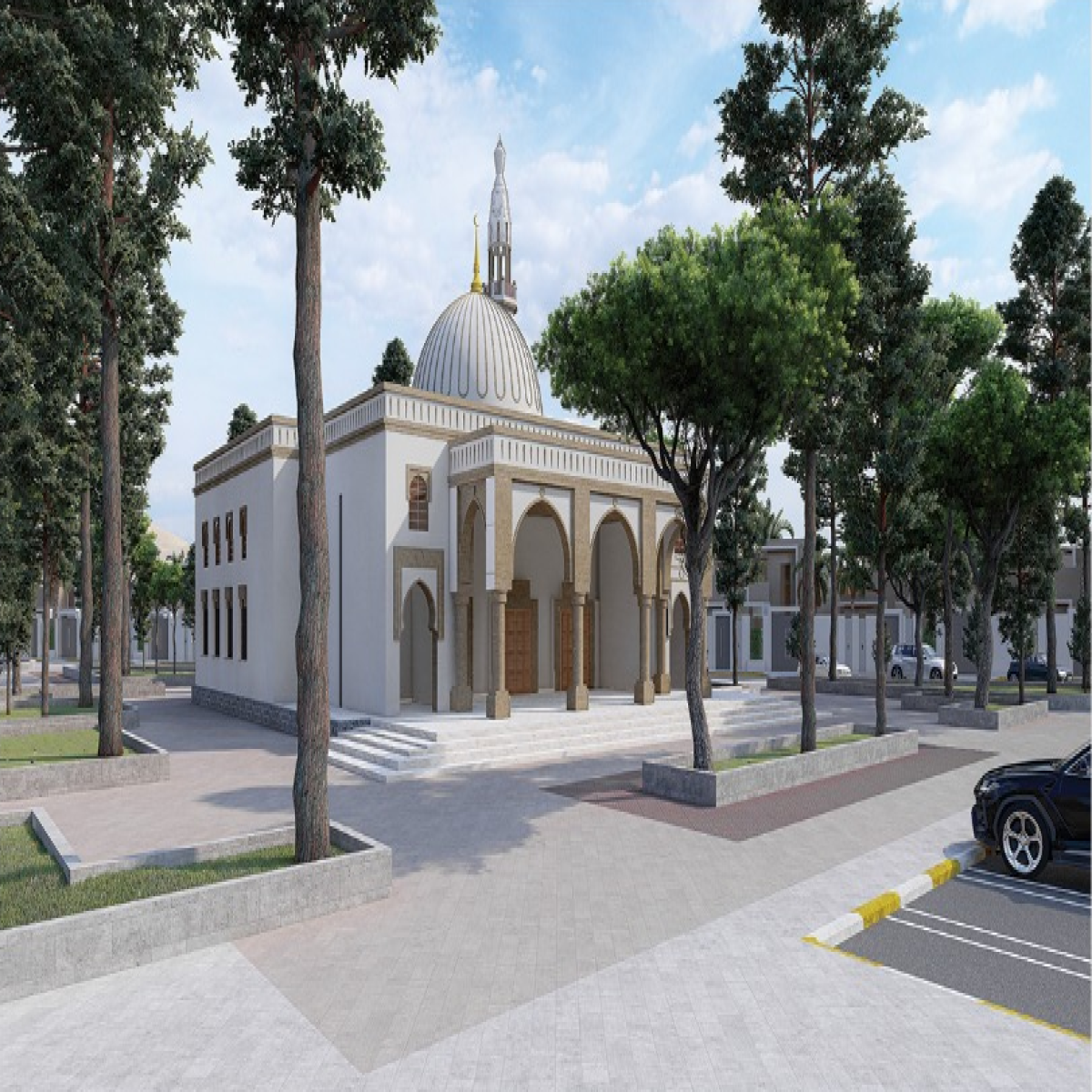 مسجد مدينة الشهداء والجرحى